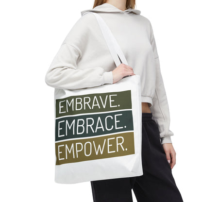 Empowerment Tote Bag – Inspirational & Eco-Friendly Shopping Bag, Stylish Gift for Her