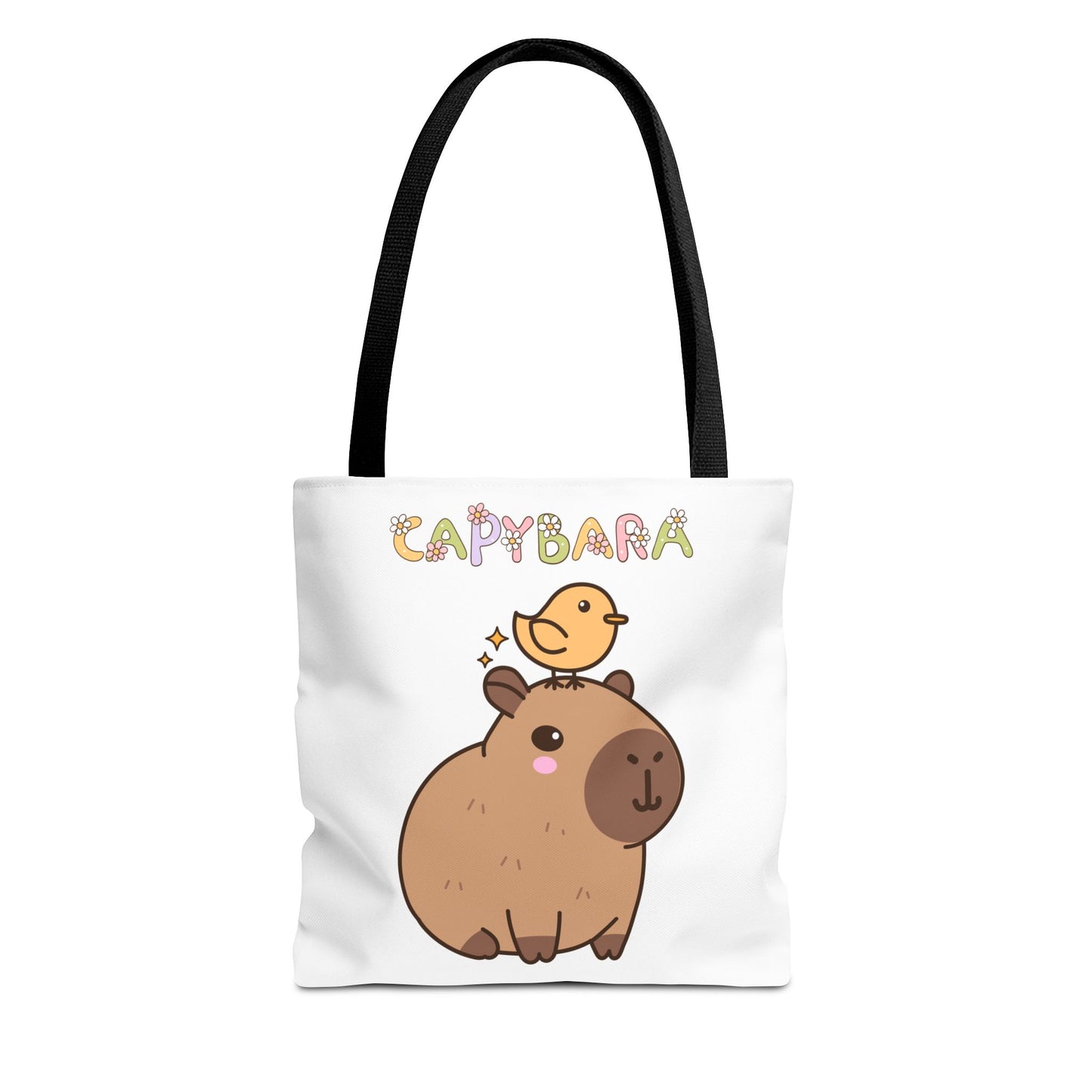 Cute Capybara Tote Bag – Eco-Friendly Gift for Animal Lovers