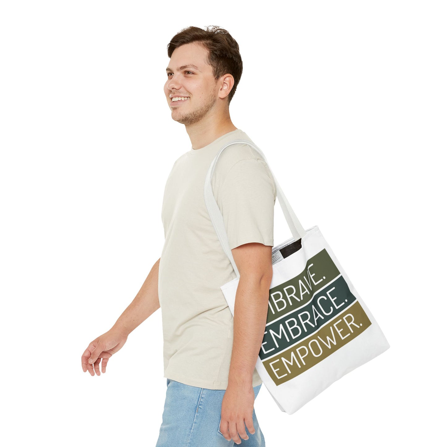 Empowerment Tote Bag – Inspirational & Eco-Friendly Shopping Bag, Stylish Gift for Her