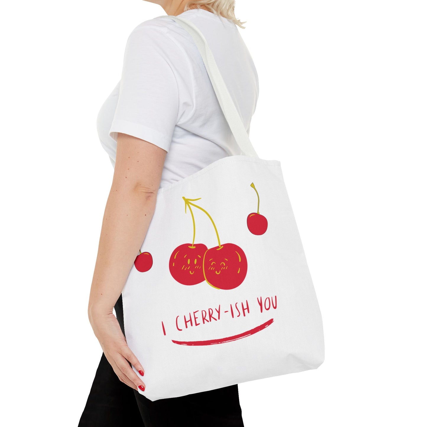 Cherry-Inspired Tote Bag – Cute Eco-Friendly Reusable Gift