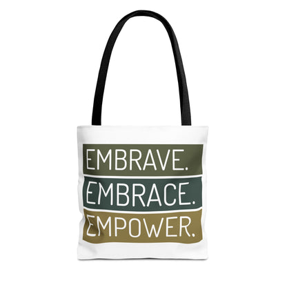 Empowerment Tote Bag – Inspirational & Eco-Friendly Shopping Bag, Stylish Gift for Her