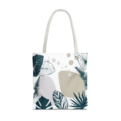 Chic Botanical Tote Bag – Floral Eco-Friendly Everyday Carryall