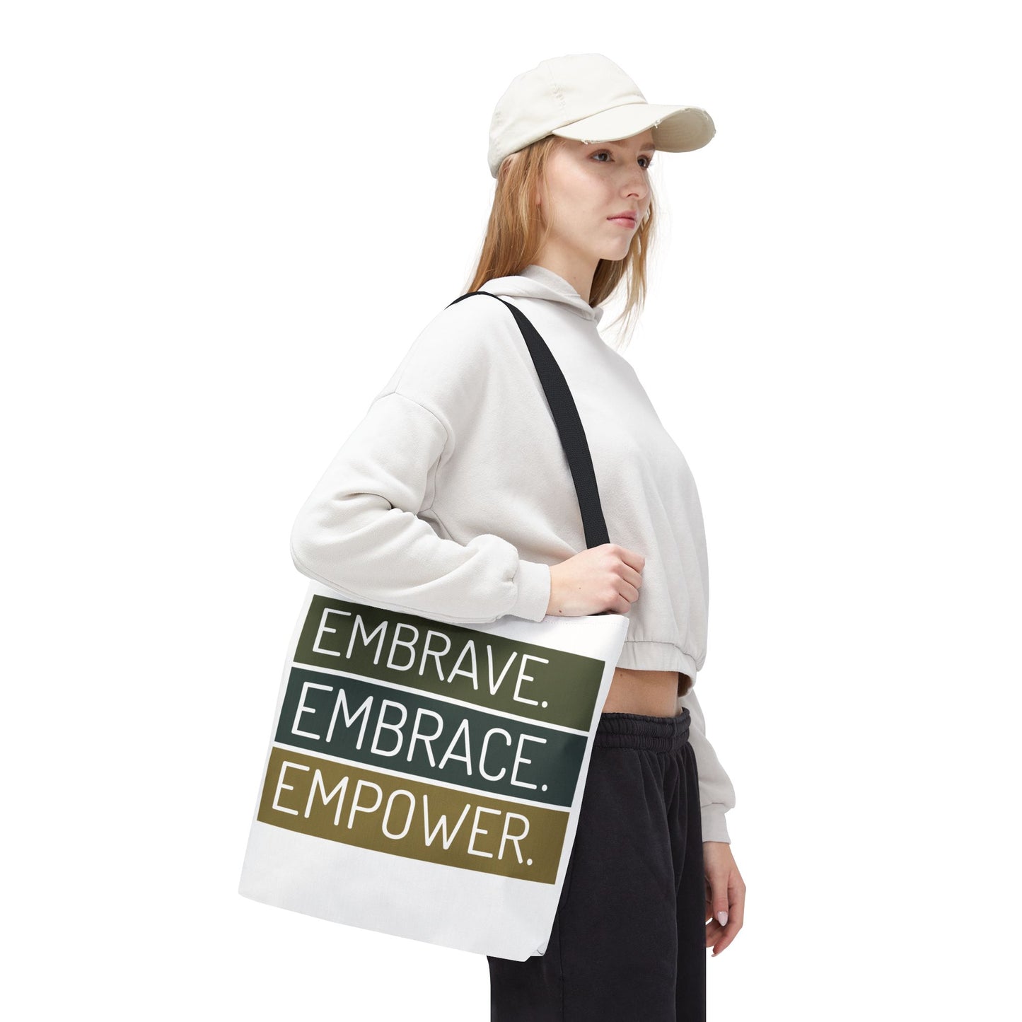 Empowerment Tote Bag – Inspirational & Eco-Friendly Shopping Bag, Stylish Gift for Her