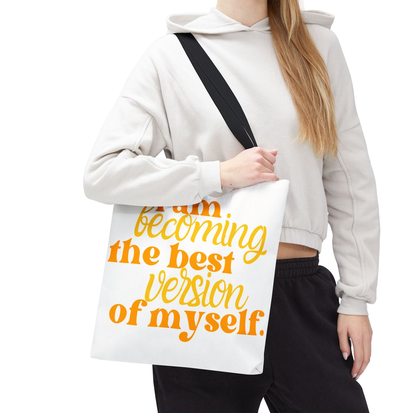 Motivational Tote Bag – Eco-Friendly Shopper & Gift Idea