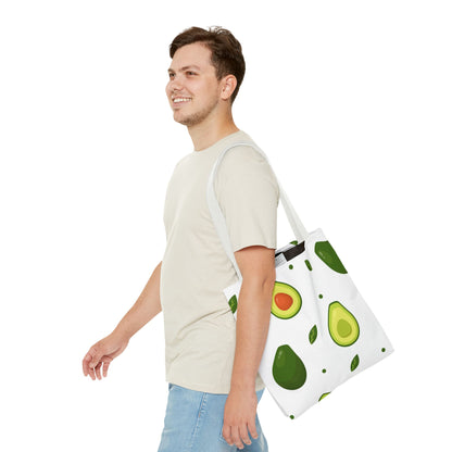 Avocado Pattern Tote Bag – Eco-Friendly Reusable Shopper