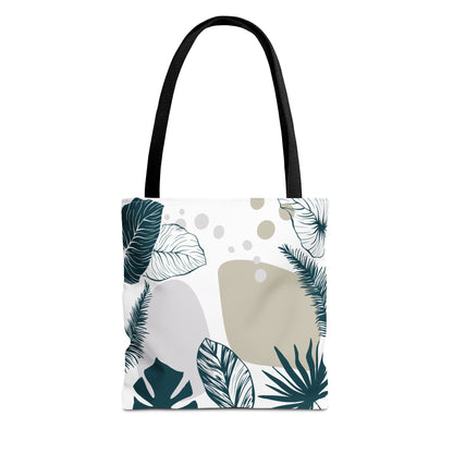 Chic Botanical Tote Bag – Floral Eco-Friendly Everyday Carryall
