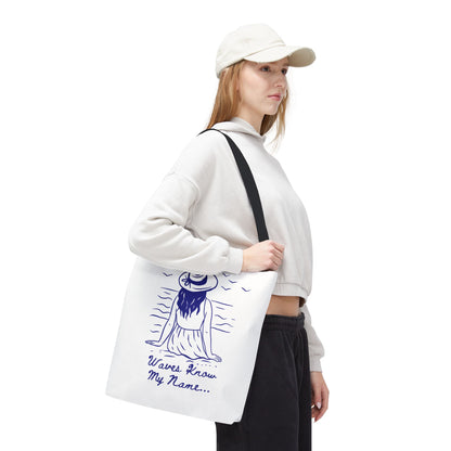 Beach Vibes Tote Bag – Summer Travel, Grocery & Gift Bag