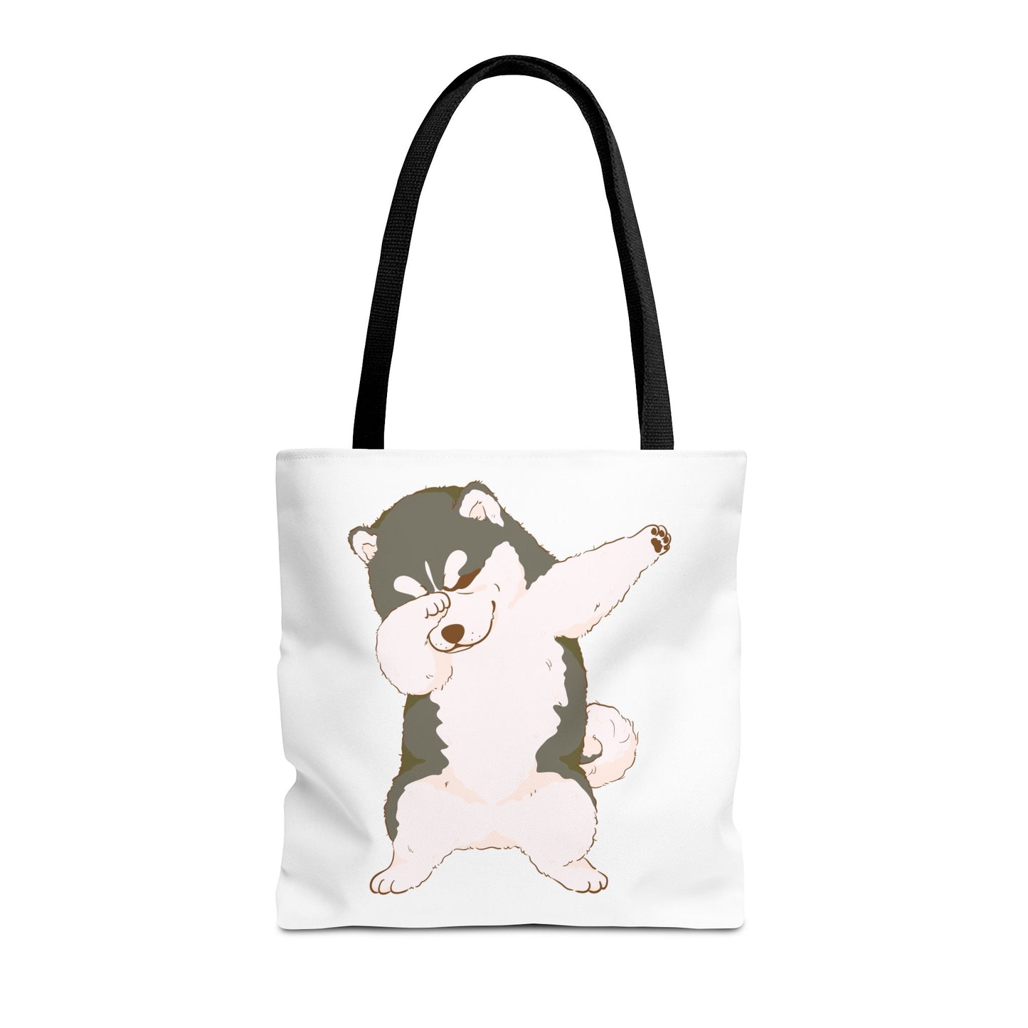 Cute Dog Tote Bag – Pet Lover Gift, Animal Print Canvas Shopping Bag, Eco-Friendly Carryall for Dog Owners & Everyday Use