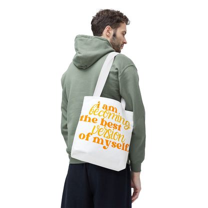 Motivational Tote Bag – Eco-Friendly Shopper & Gift Idea