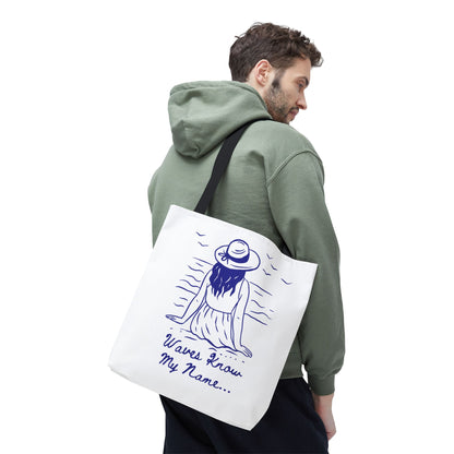 Beach Vibes Tote Bag – Summer Travel, Grocery & Gift Bag
