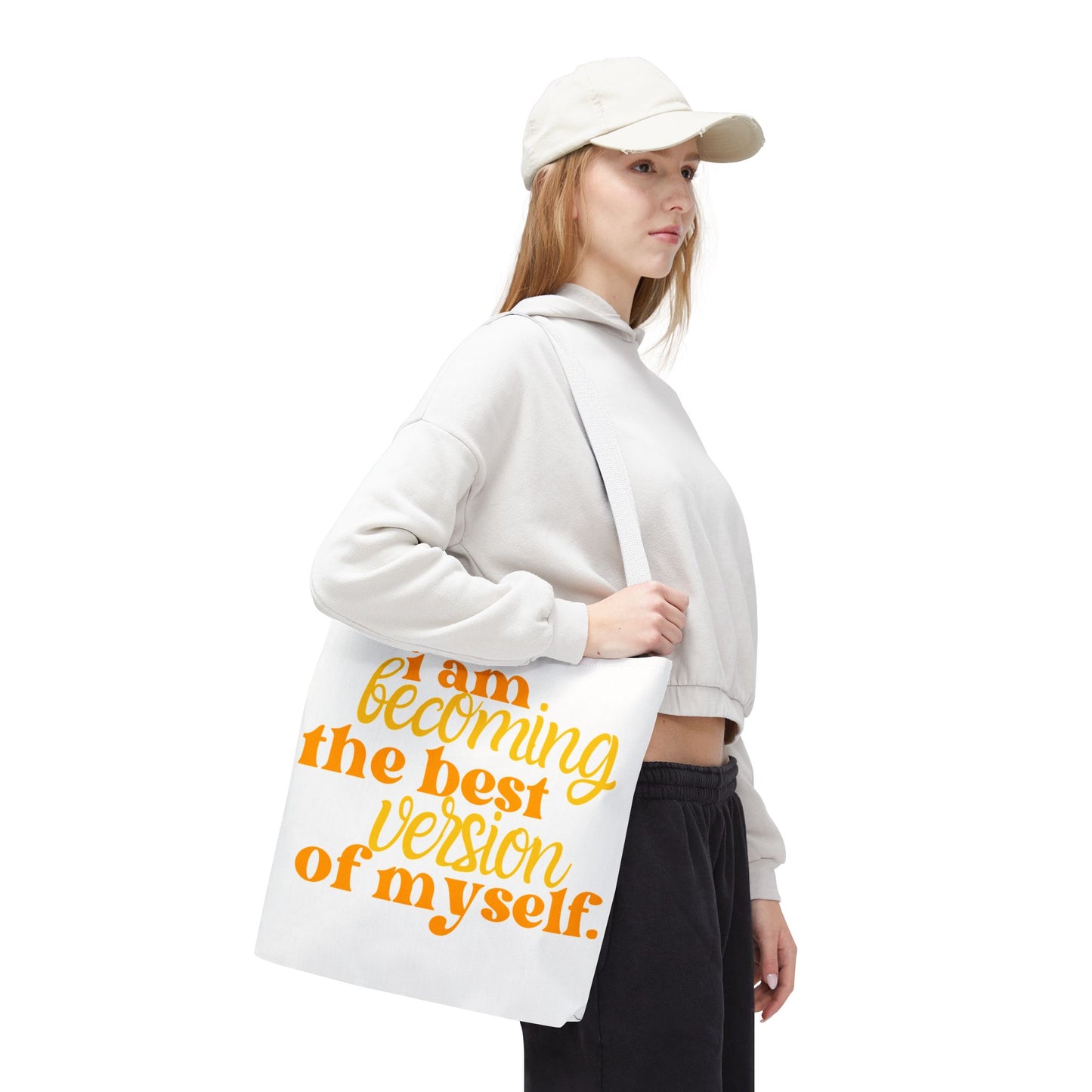 Motivational Tote Bag – Eco-Friendly Shopper & Gift Idea