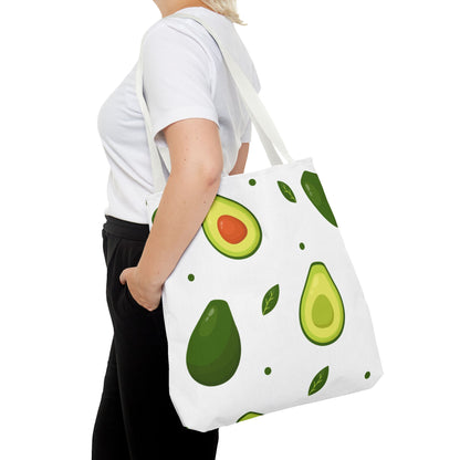 Avocado Pattern Tote Bag – Eco-Friendly Reusable Shopper