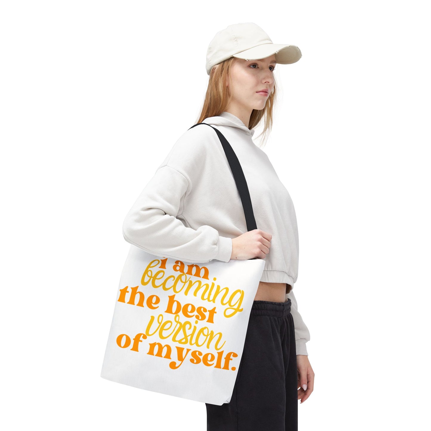 Motivational Tote Bag – Eco-Friendly Shopper & Gift Idea