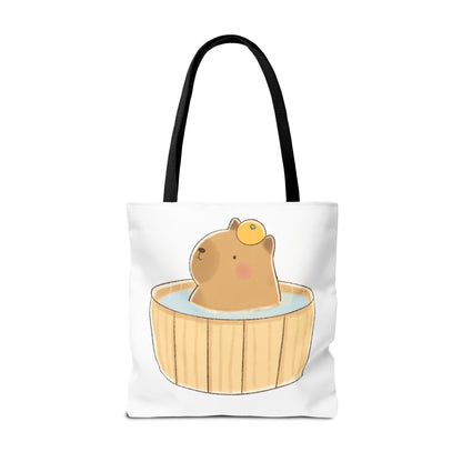 Cute Capybara Tote Bag – Eco-Friendly Gift for Animal Lovers