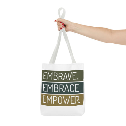 Empowerment Tote Bag – Inspirational & Eco-Friendly Shopping Bag, Stylish Gift for Her