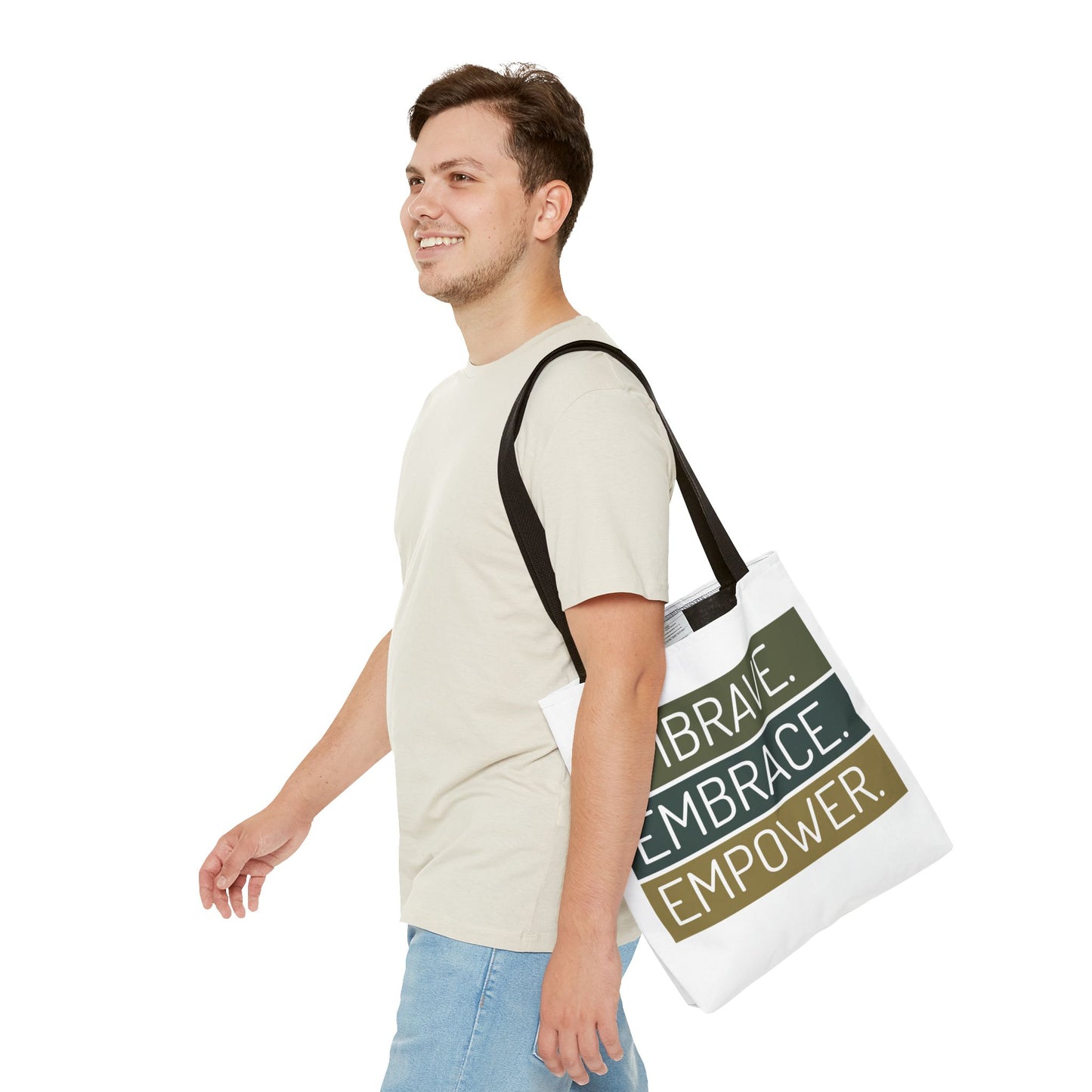 Empowerment Tote Bag – Inspirational & Eco-Friendly Shopping Bag, Stylish Gift for Her