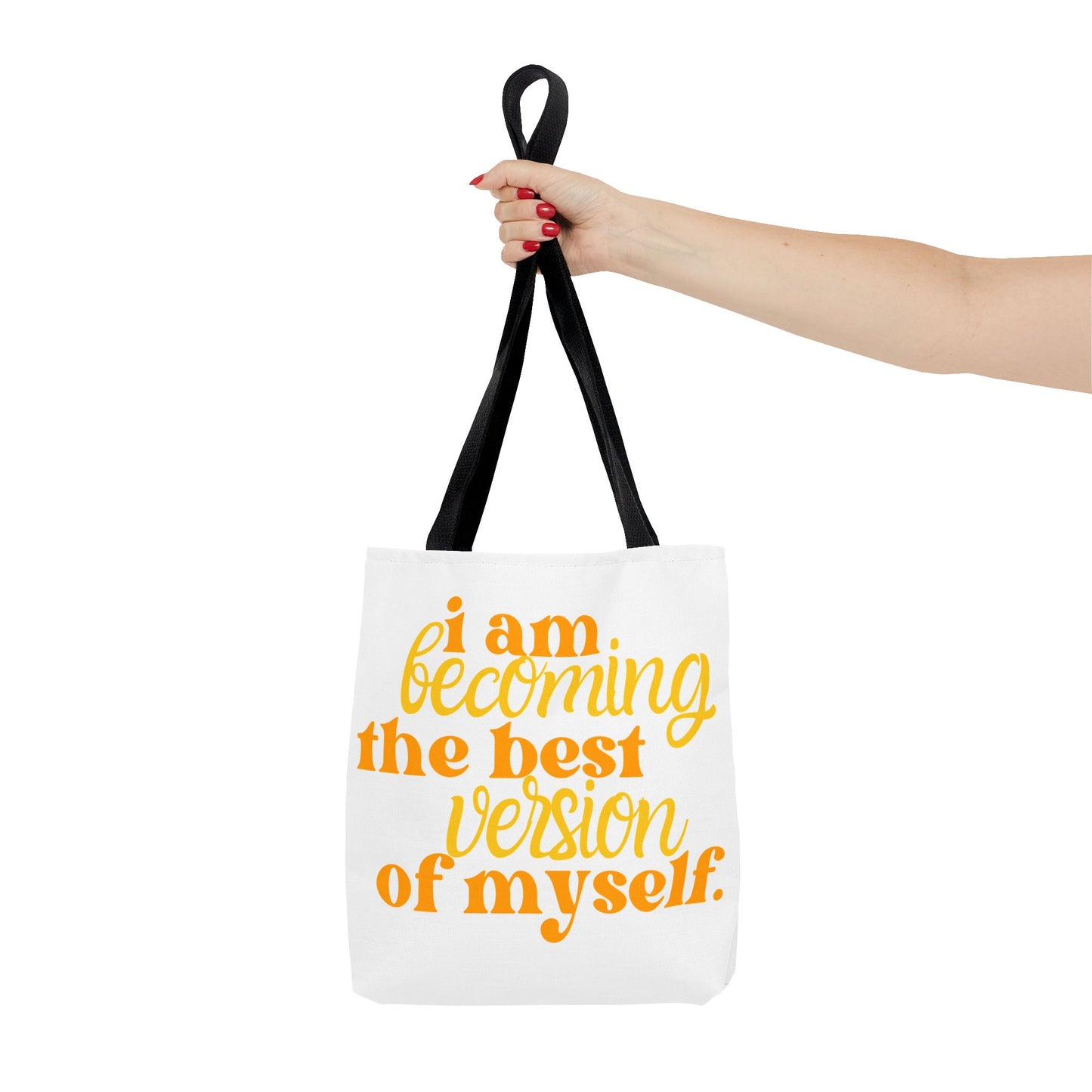 Motivational Tote Bag – Eco-Friendly Shopper & Gift Idea