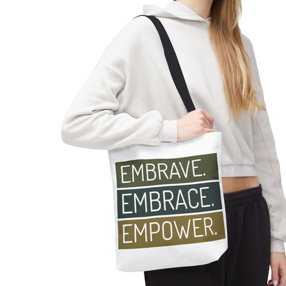 Empowerment Tote Bag – Inspirational & Eco-Friendly Shopping Bag, Stylish Gift for Her
