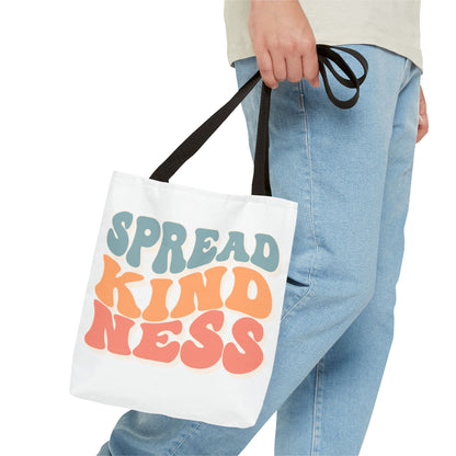 Spread Kindness Tote Bag – Eco-Friendly Inspirational Quote Bag