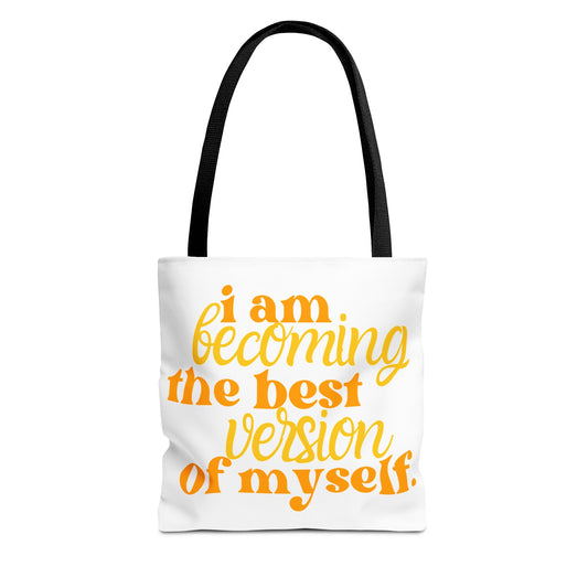 Motivational Tote Bag – Eco-Friendly Shopper & Gift Idea