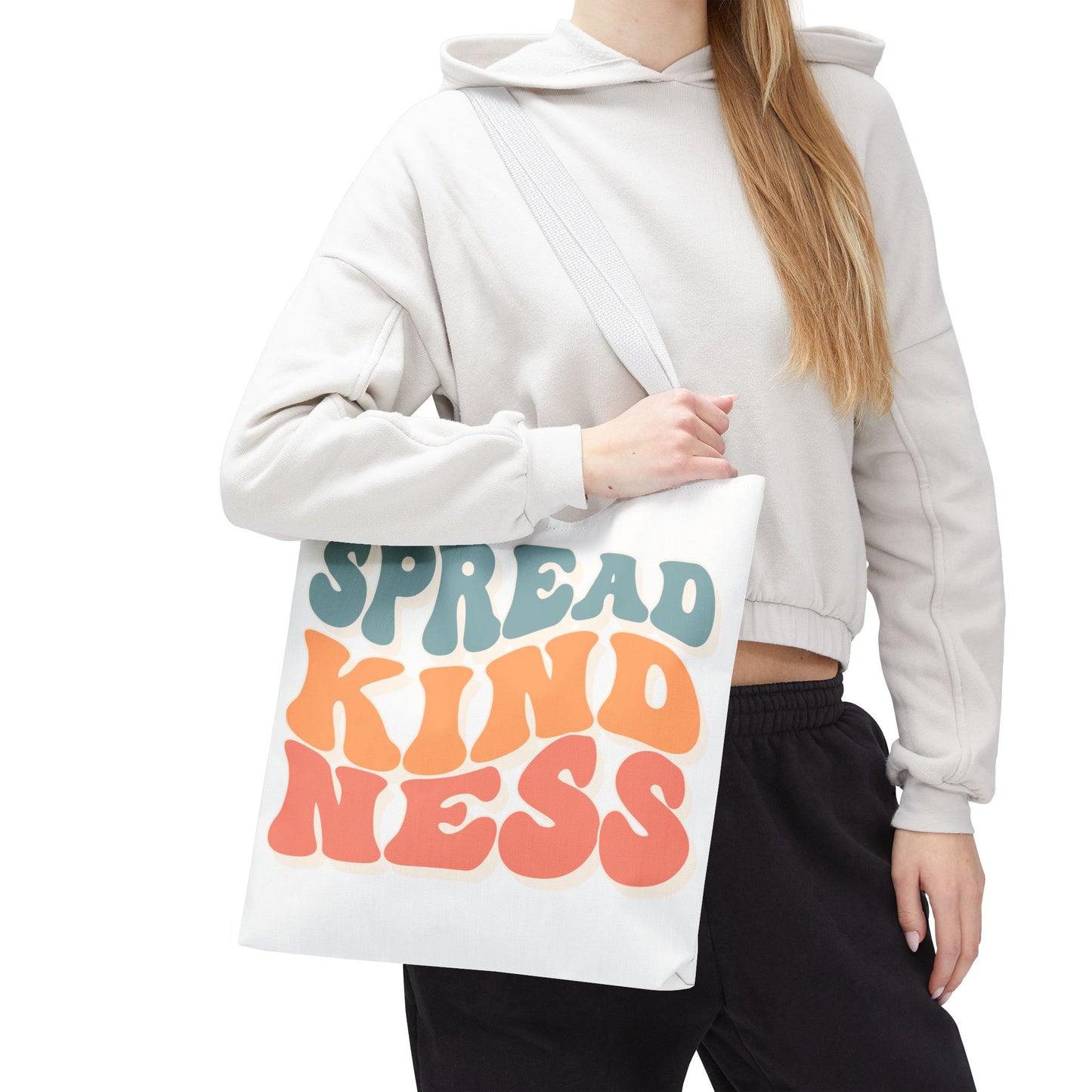 Spread Kindness Tote Bag – Eco-Friendly Inspirational Quote Bag