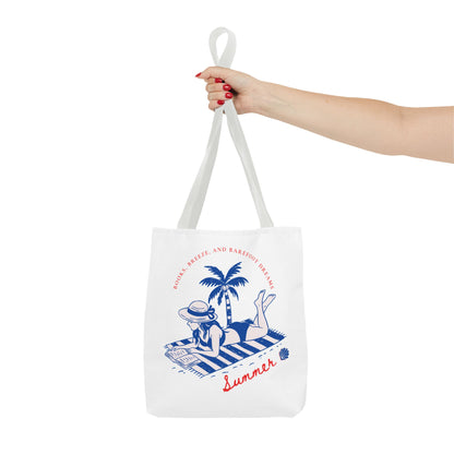 Summer Vibes Tote Bag – Eco-Friendly Vacation & Travel Essential
