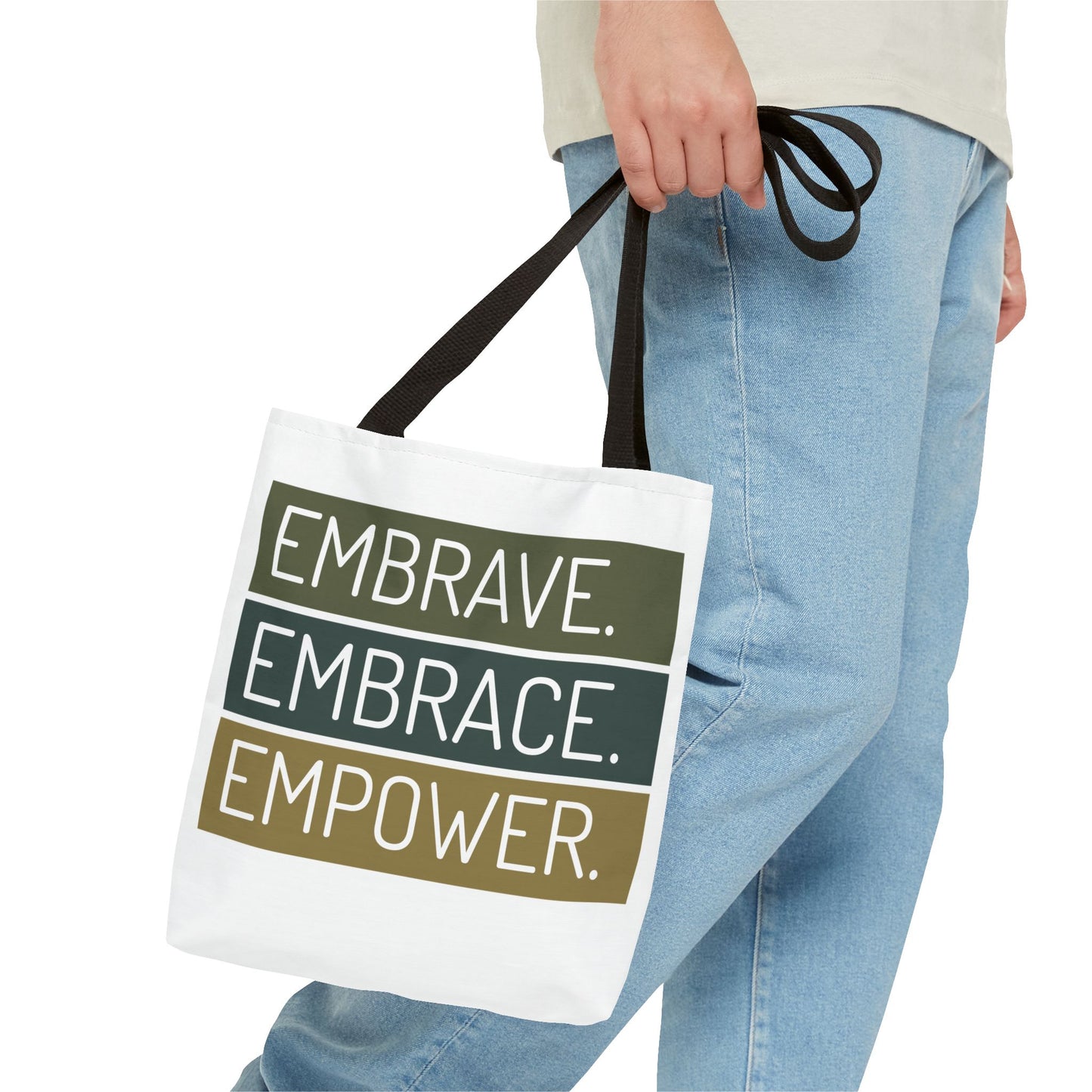 Empowerment Tote Bag – Inspirational & Eco-Friendly Shopping Bag, Stylish Gift for Her