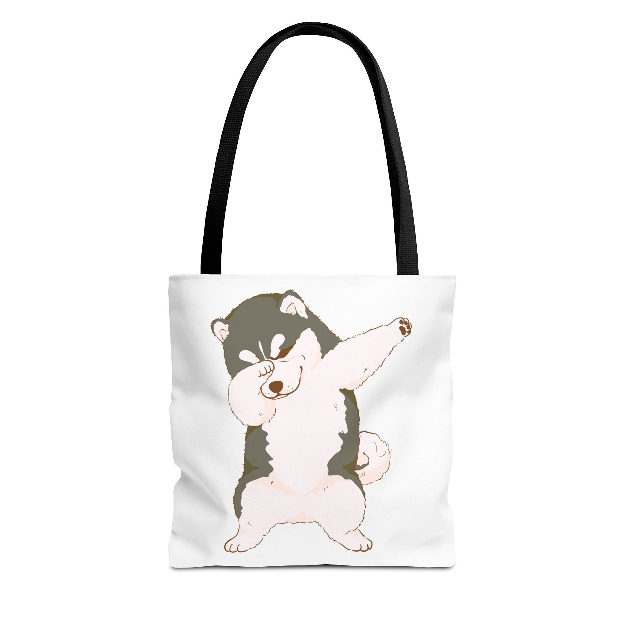 Cute Dog Tote Bag – Pet Lover Gift, Animal Print Canvas Shopping Bag, Eco-Friendly Carryall for Dog Owners & Everyday Use