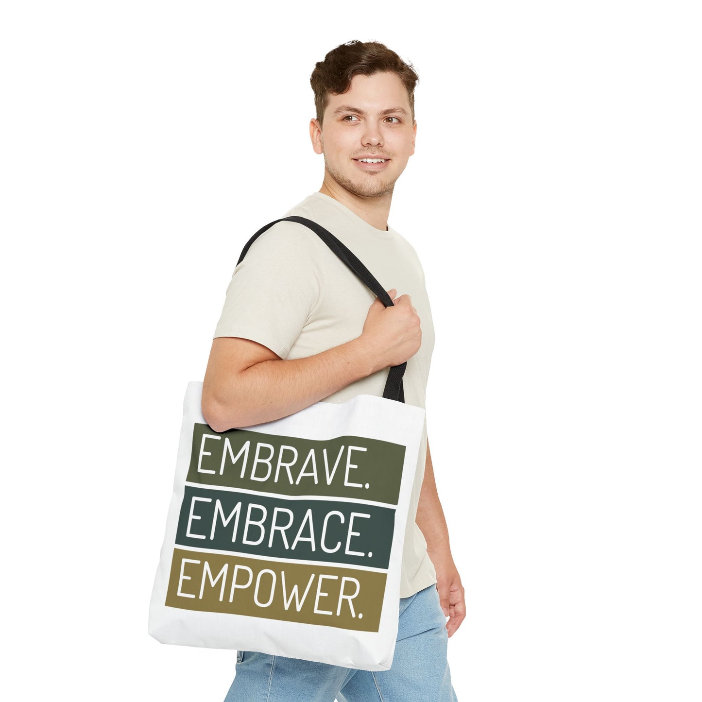 Empowerment Tote Bag – Inspirational & Eco-Friendly Shopping Bag, Stylish Gift for Her