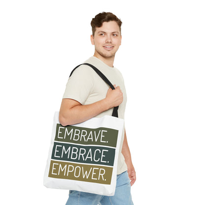 Empowerment Tote Bag – Inspirational & Eco-Friendly Shopping Bag, Stylish Gift for Her