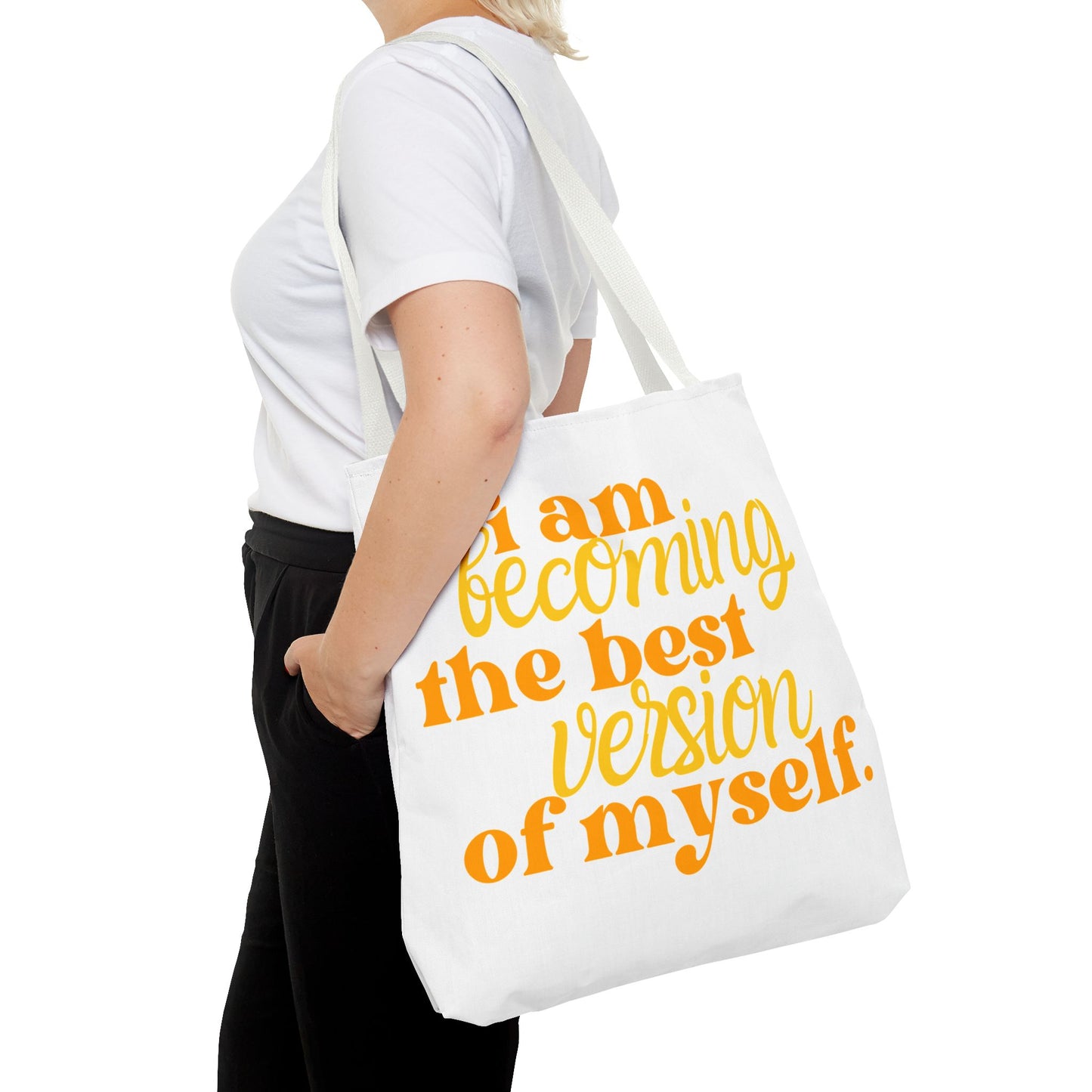 Motivational Tote Bag – Eco-Friendly Shopper & Gift Idea
