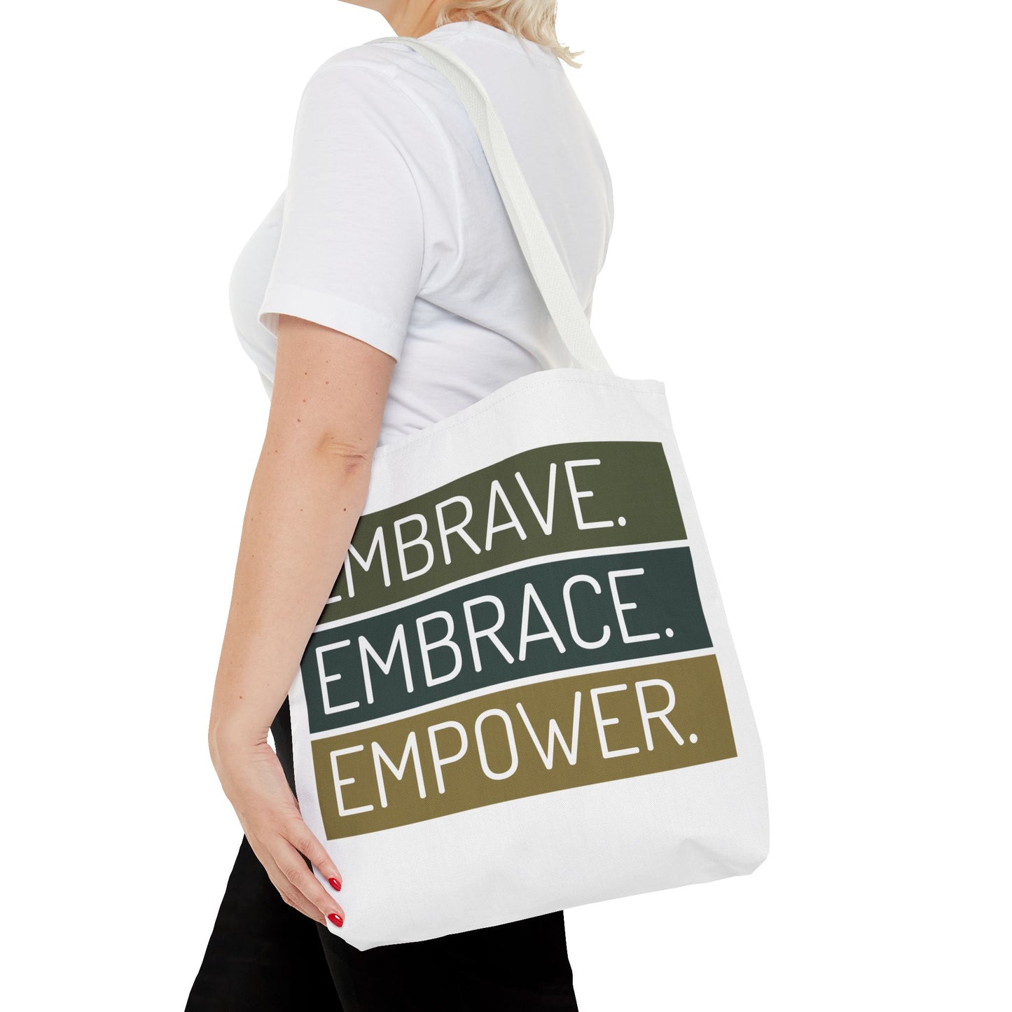 Empowerment Tote Bag – Inspirational & Eco-Friendly Shopping Bag, Stylish Gift for Her