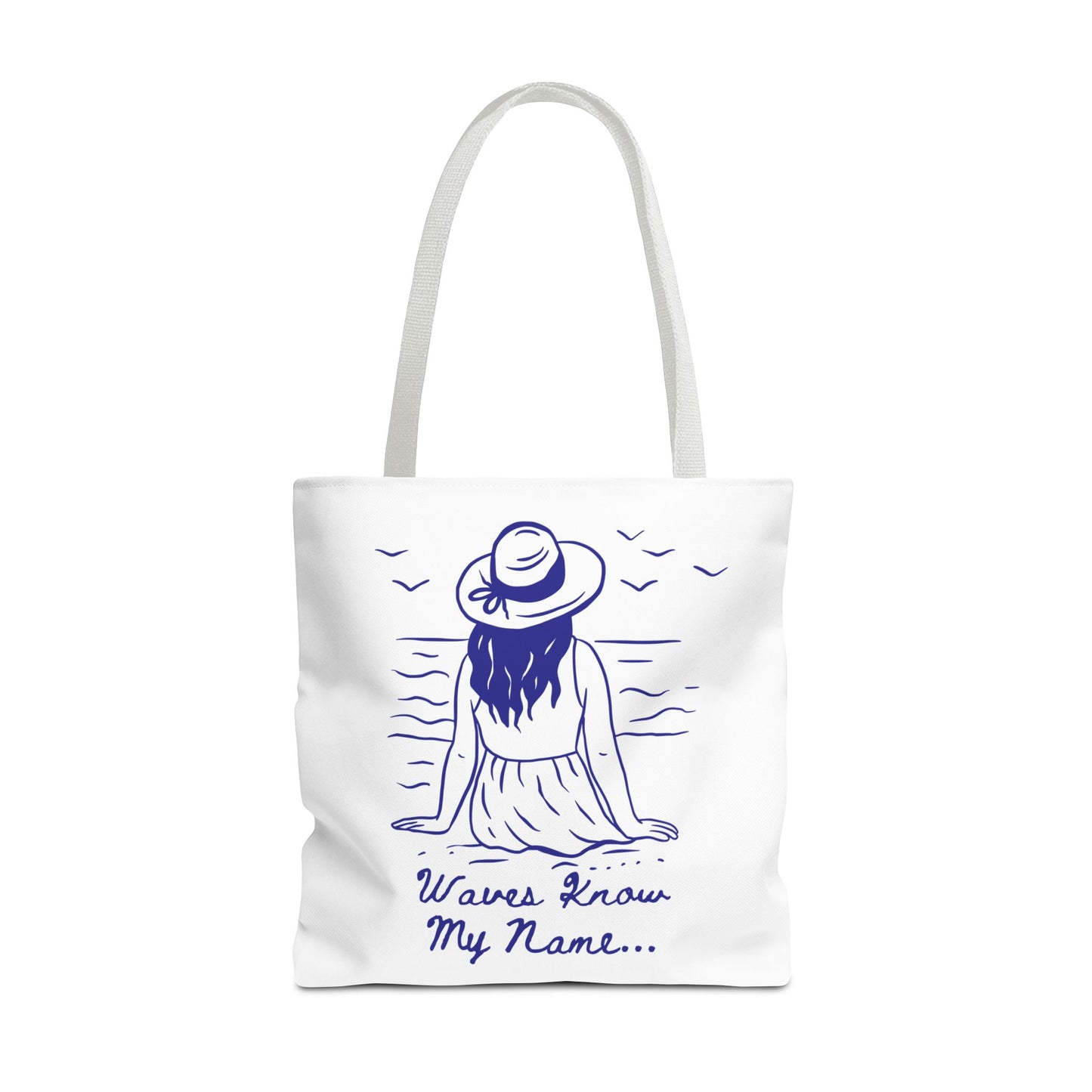 Beach Vibes Tote Bag – Summer Travel, Grocery & Gift Bag