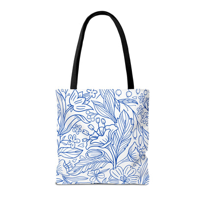 Inspirational Tote Bag – “Be Kind to Yourself” Floral Eco Bag
