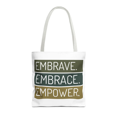 Empowerment Tote Bag – Inspirational & Eco-Friendly Shopping Bag, Stylish Gift for Her