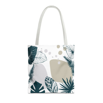 Chic Botanical Tote Bag – Floral Eco-Friendly Everyday Carryall