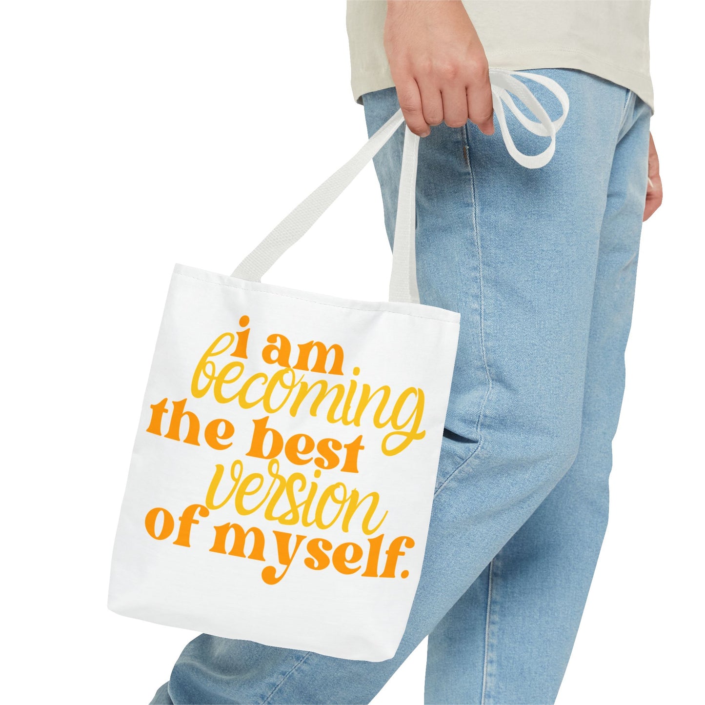 Motivational Tote Bag – Eco-Friendly Shopper & Gift Idea