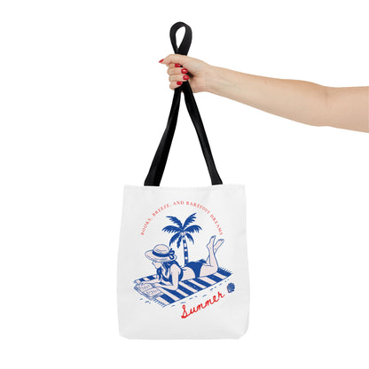 Summer Vibes Tote Bag – Eco-Friendly Vacation & Travel Essential