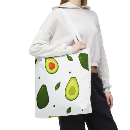 Avocado Pattern Tote Bag – Eco-Friendly Reusable Shopper