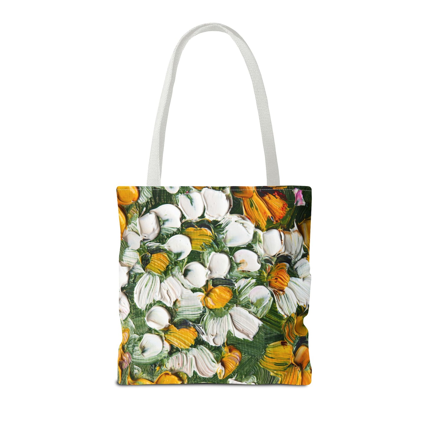 Nature-Inspired Tote Bag – Floral Canvas Shopper, Eco-Friendly Carryall, Unique Gift for Art Lovers, Birthdays & Mother’s Day