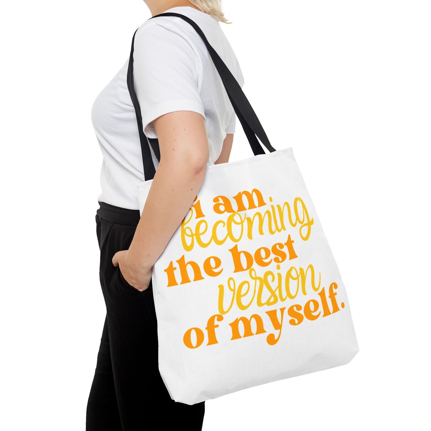 Motivational Tote Bag – Eco-Friendly Shopper & Gift Idea