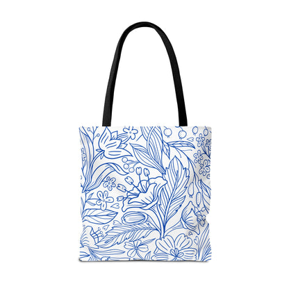 Inspirational Tote Bag – “Be Kind to Yourself” Floral Eco Bag